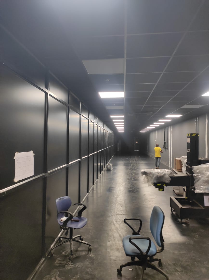 ARAI Testing Facility - Aluminium Partition 3