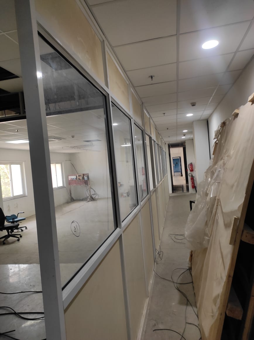 ARAI Testing Facility - Aluminium Partition 4