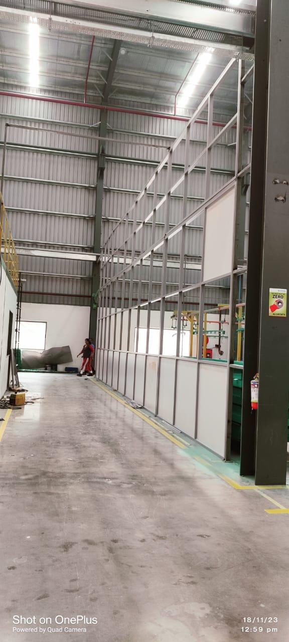 Jakson Manufacturing Plant - Aluminium Partition 1