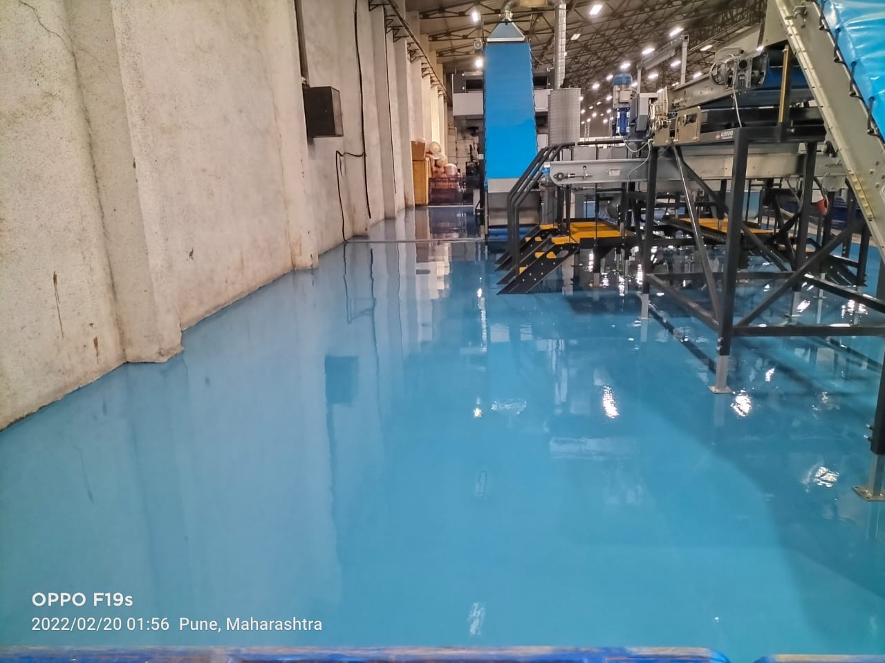 Reliance Warehouse Bhiwandi - Epoxy Flooring 2